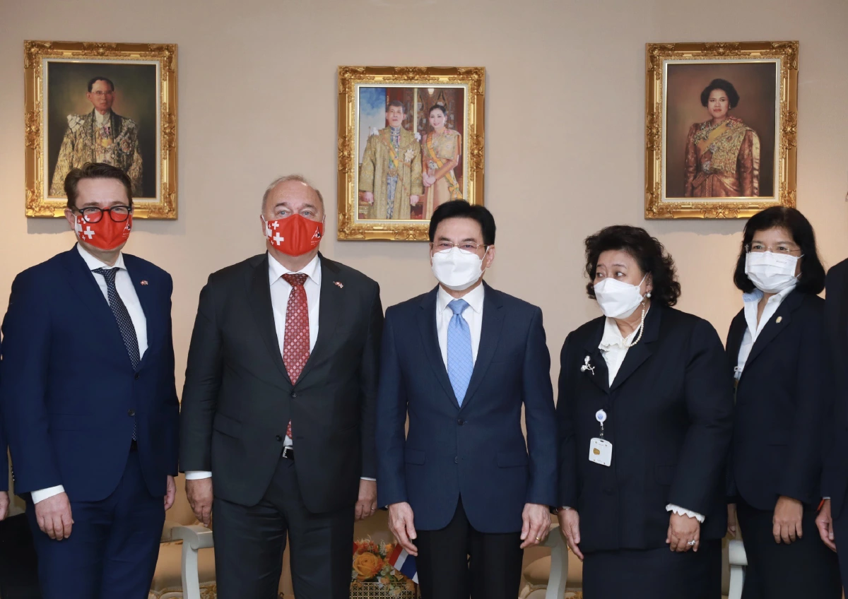 ปธ.วุฒิสภาสวิสฯพบ “จุรินทร์” หนุนการค้า-ลงทุน ผลักดันเจรจา “ไทย-เอฟต้า”