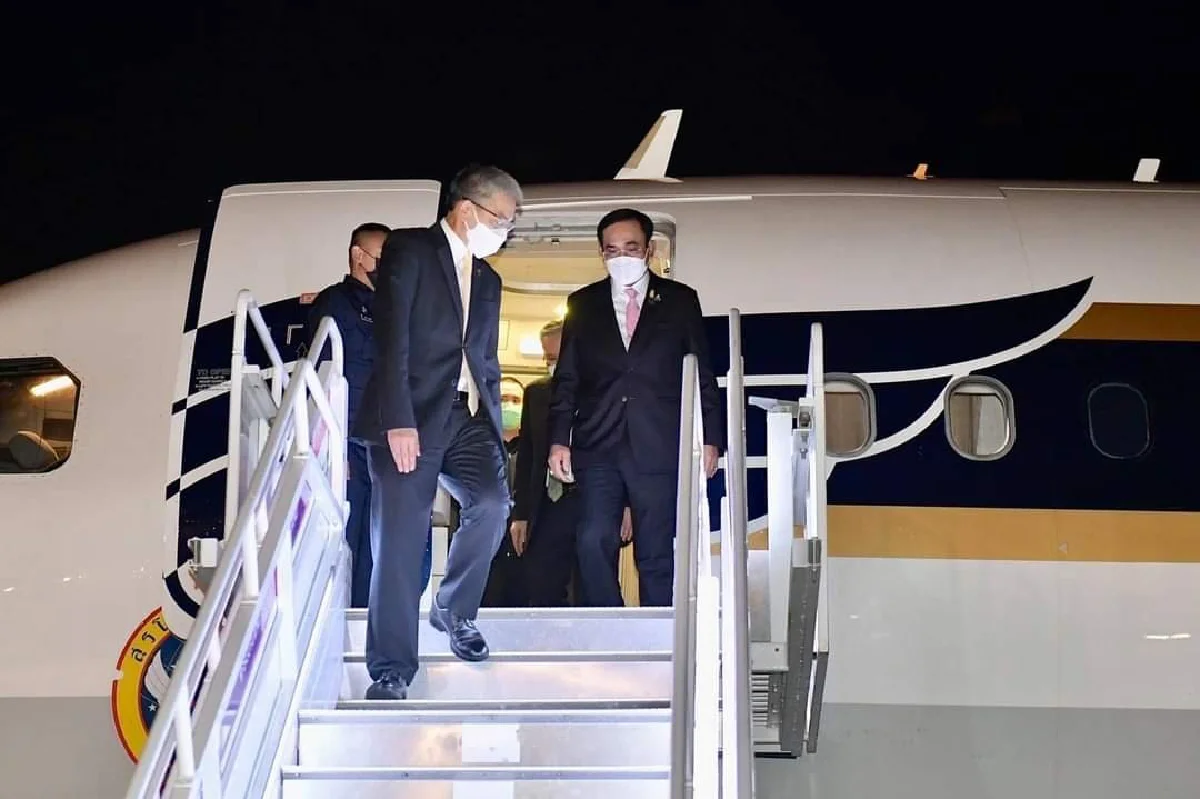 นายกฯ พร้อมคณะ เดินทางถึงกลาสโกว์แล้ว เพื่อเข้าร่วมประชุม GOP 26