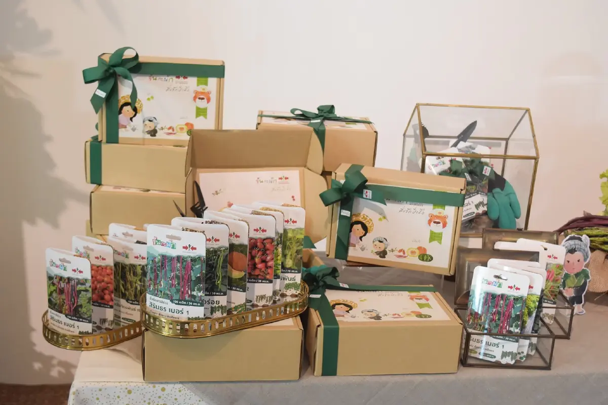 มูลนิธิชัยพัฒนา เปิดตัวชุดปลูกผัก “จันกะผัก ส่งรักปีเสือ 2565"