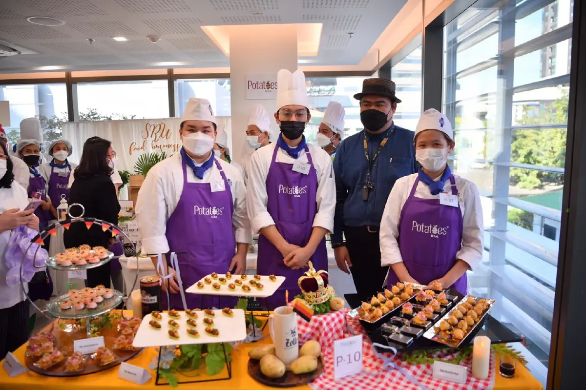 วิทยาลัยดุสิตธานี กวาด 2 รางวัลชนะเลิศ การแข่งขัน “2021 Potatoes USA® Young Chef Training and Competition”