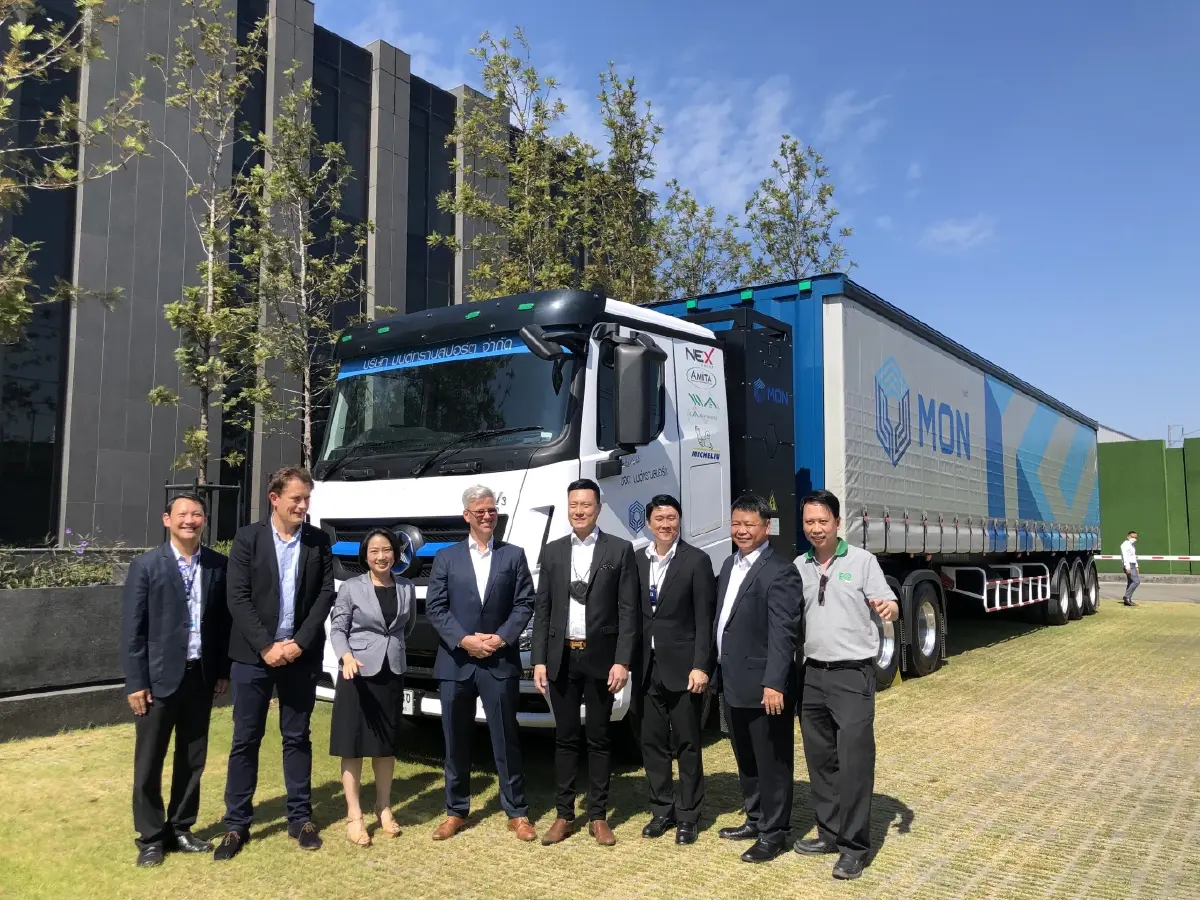 NEX จับมือพันธมิตร ดีเดย์ดันรถหัวลากไฟฟ้ารุกภาคขนส่ง