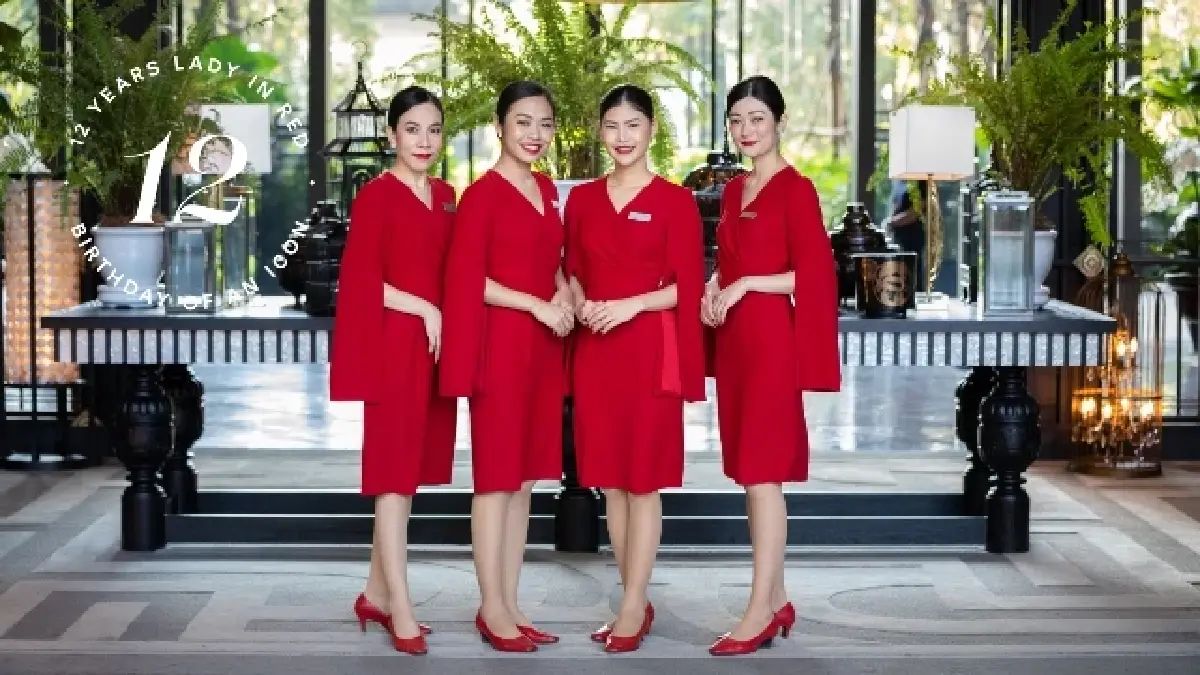 “ฉลองครบรอบ” 12 ปี “เลดี้ อิน เรด” ที่โรงแรมสินธร เคมปินสกี้ กรุงเทพฯ