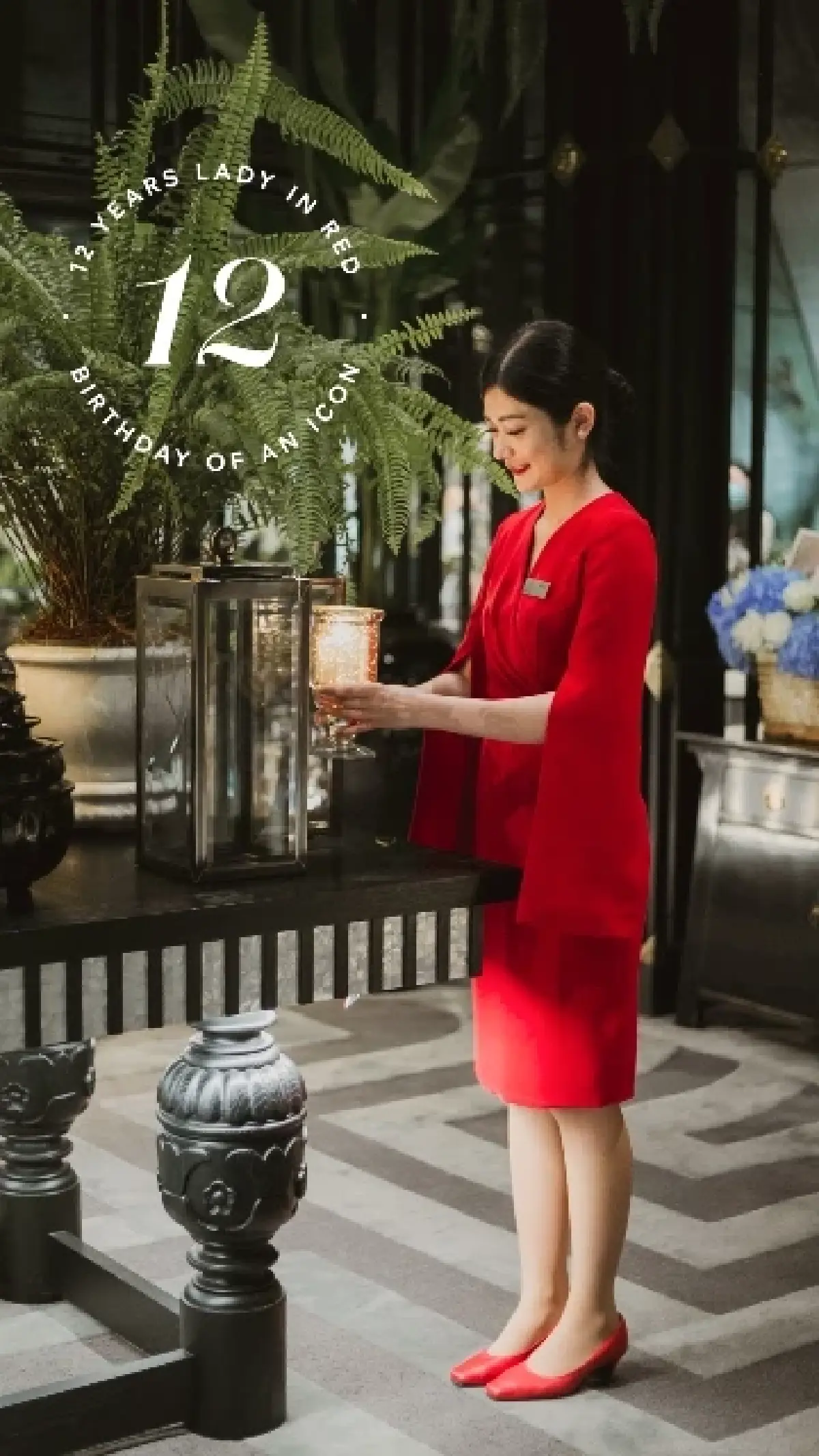 “ฉลองครบรอบ” 12 ปี “เลดี้ อิน เรด” ที่โรงแรมสินธร เคมปินสกี้ กรุงเทพฯ