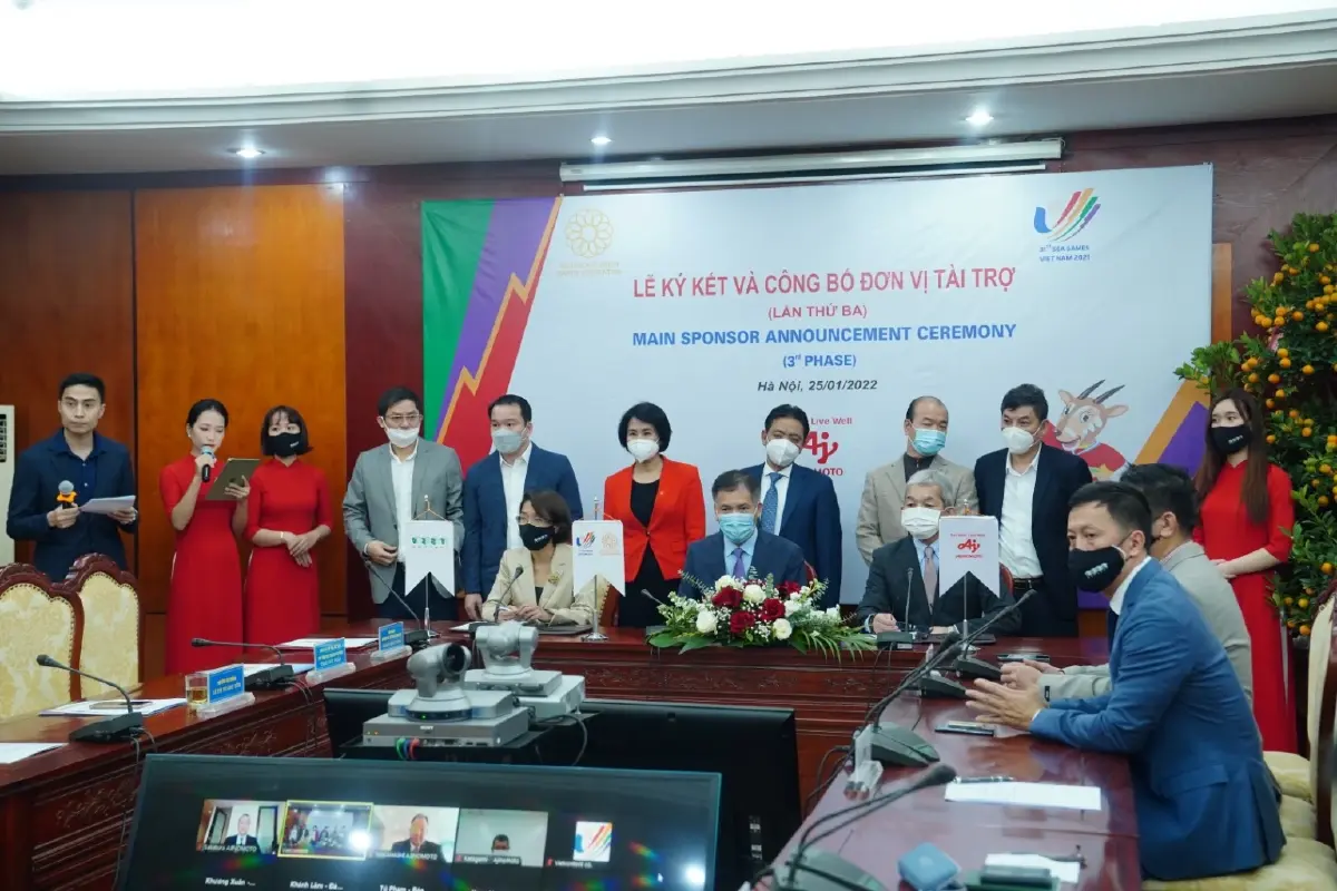 “อายิโนะโมะโต๊ะ” ร่วมเป็นสปอนเซอร์หลักระดับสูงสุด กีฬาซีเกมส์ ครั้งที่ 31 ณ ประเทศเวียดนาม