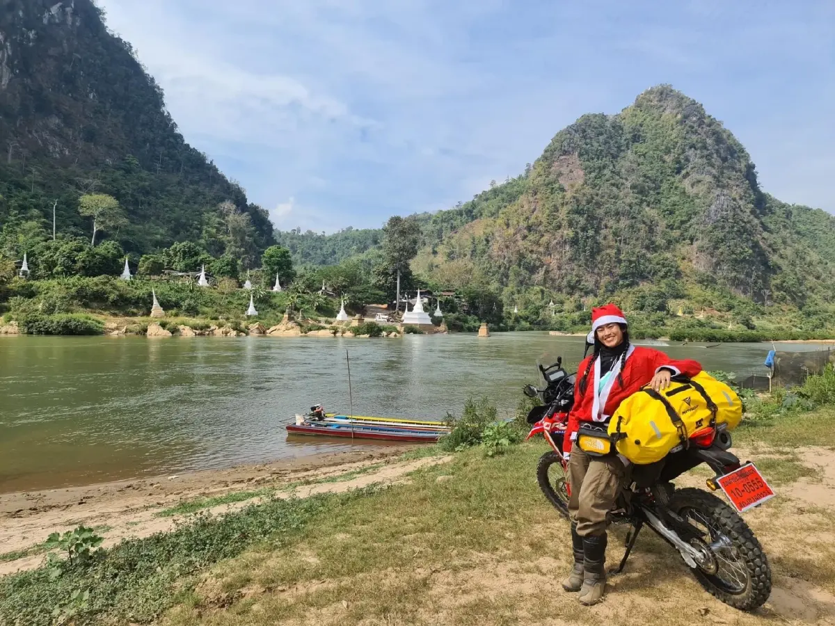 “ปารวี”ขี่มอไซค์ลุยเดี่ยว เที่ยวจนเป็นครูดอย