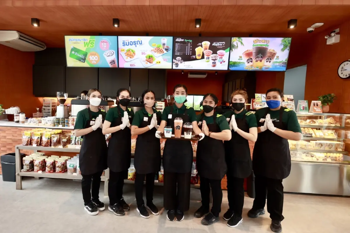 กาแฟพันธุ์ไทย จัดโปรฉลองเปิดสาขา “PT Max Park Salaya” เครื่องดื่ม ซื้อ 1 แถม 1