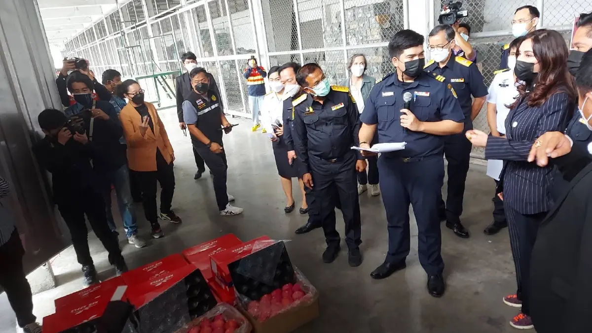 ห่วงส่งออกผลไม้ เดินหน้าตรวจเช็คความพร้อมด่านตรวจพืชแหลมฉบัง