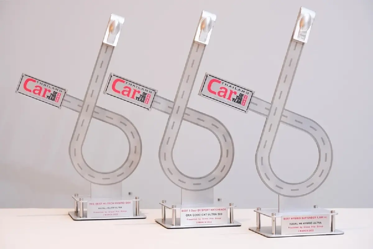 เกรท วอลล์ มอเตอร์ คว้า 3 รางวัลจากงาน "CAR & BIKE OF THE YEAR 2022"