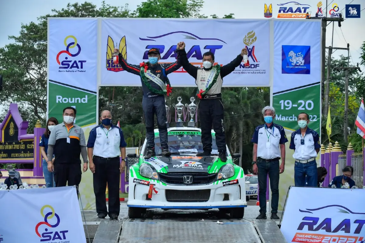 ร.ย.ส.ท.ตอกย้ำความสำเร็จประเดิมแรลลี่สนามแรกปี2022 สุดคึก