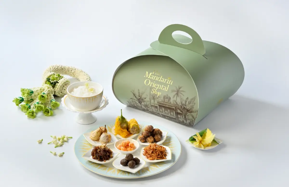 "ข้าวแช่" คลายร้อนที่ริมน้ำ... "โรงแรมแมนดาริน โอเรียนเต็ล"