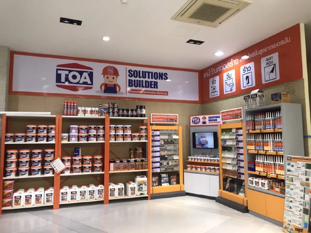 TOA บุกธุรกิจวัสดุก่อสร้าง ลุยเปิด Protect and Repair Center รวม 350 สาขา