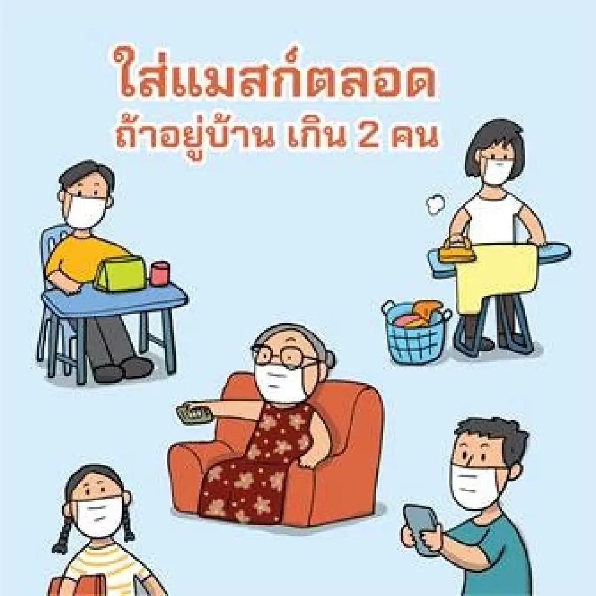กรมประชาสัมพันธ์ตอกย้ำ 12 แนวทางป้องกันโควิด ไม่ติดแน่แค่การ์ดไม่ตก