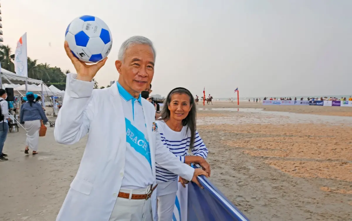 หัวหินกระหึ่ม! จัดแข่งขันขี่ม้าโปโลชายหาดการกุศล หนึ่งเดียวภูมิภาคเอเชีย