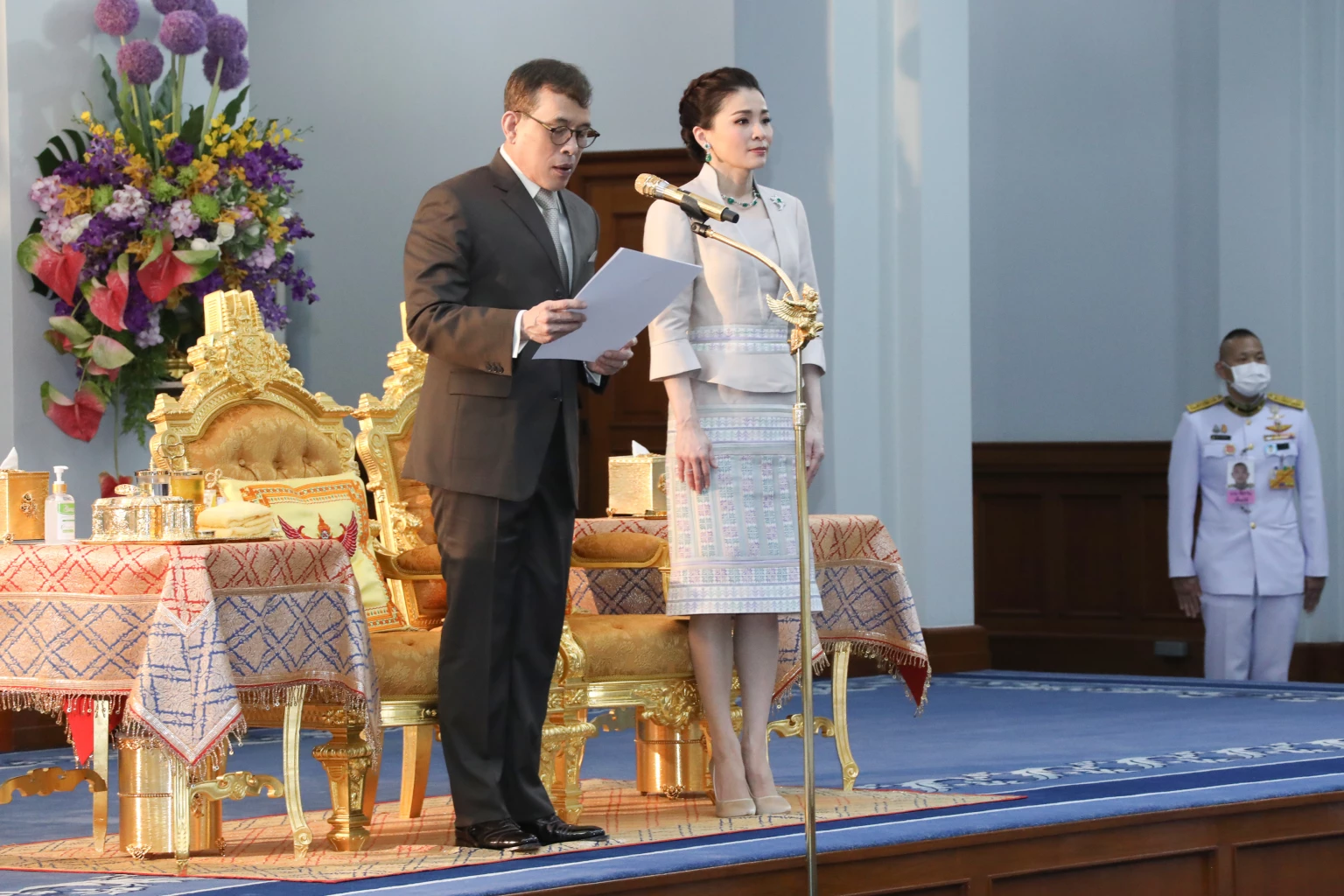 ในหลวง พระราชทานพระบรมราชวโรกาสให้ อัยการประจำกอง ถวายสัตย์ปฏิญาณก่อนเข้ารับหน้าที่