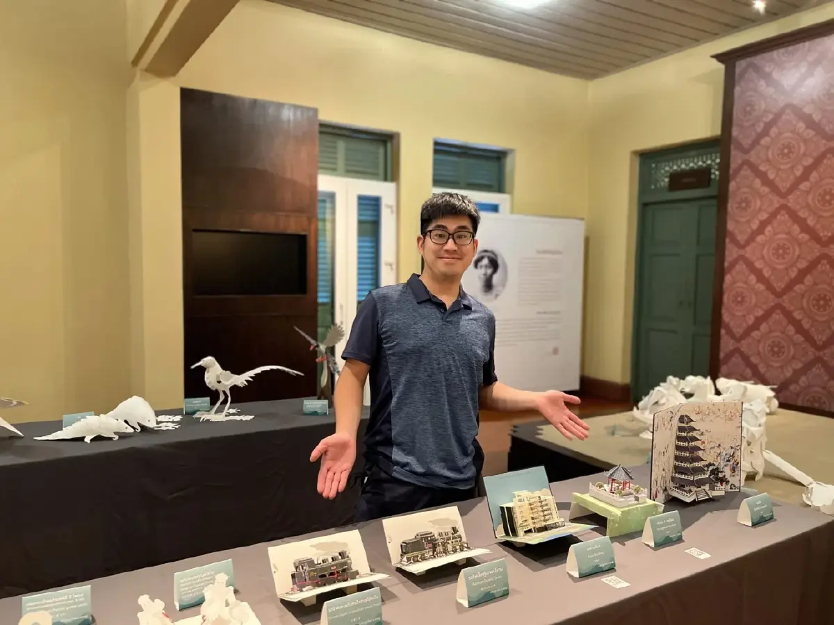 ถ่ายทอดธรรมชาติ ผ่านผลงาน "ศิลปะกระดาษ" 3 มิติจากไต้หวัน