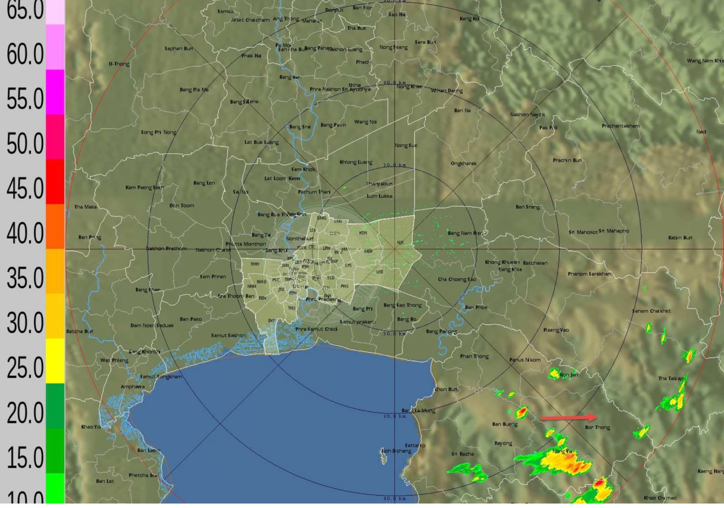 "ฝนตก" กทม. วันนี้คาดนาน 7 ชั่วโมง จับตา 8 เขต จตุจักร ลาดพร้าว หนองจอก