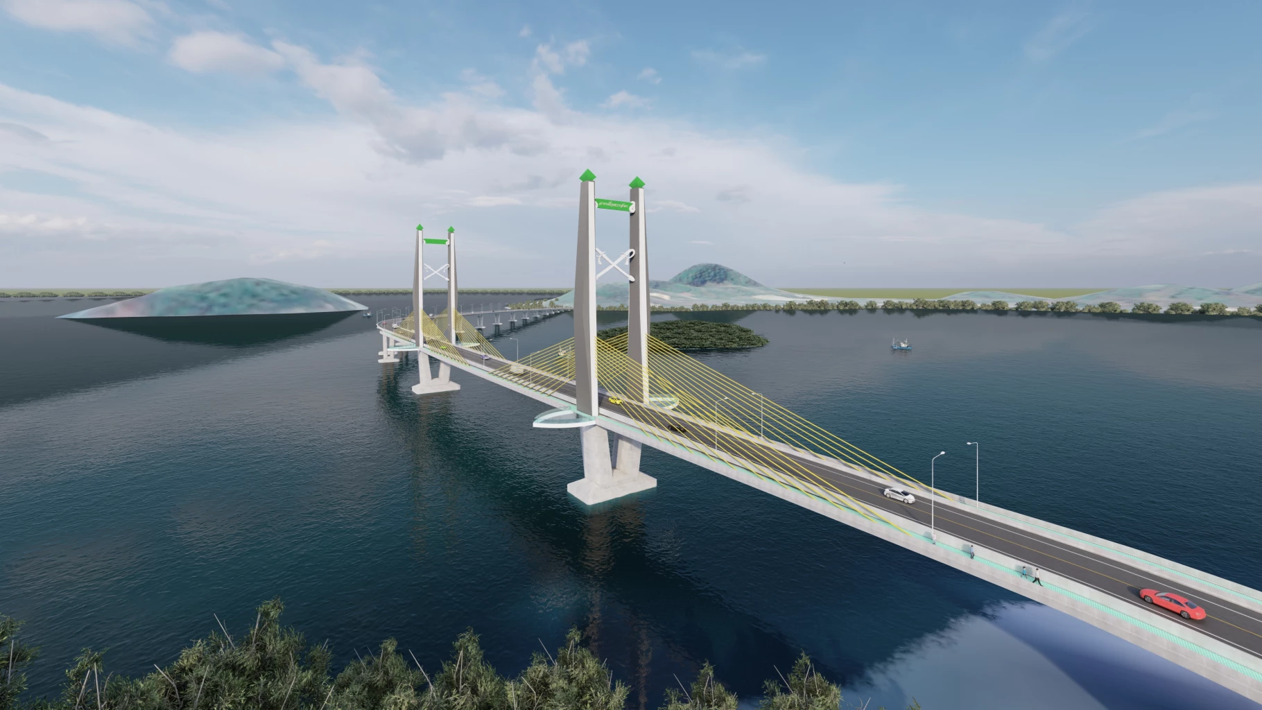 ครม.ไฟเขียวคมนาคมทุ่มงบ 6.3 พันล้านบาท ลุยสะพานสงขลาและเชื่อมเกาะลันตา
