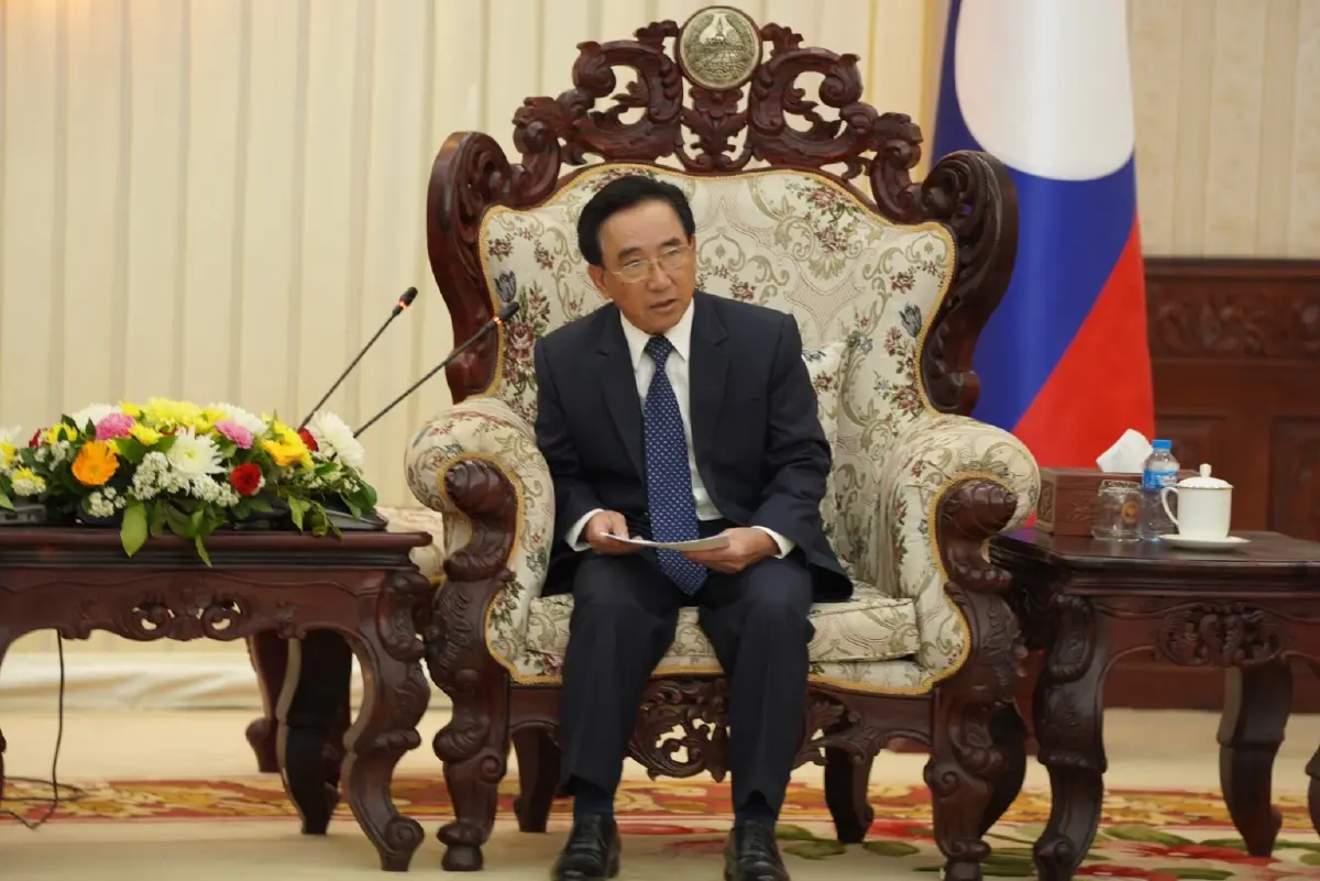 “วราวุธ ศิลปอาชา” เข้าพบ นายกรัฐมนตรี สปป.ลาว แลกเปลี่ยนแนวทางแก้ปัญหาการเปลี่ยนแปลงสภาพภูมิอากาศ