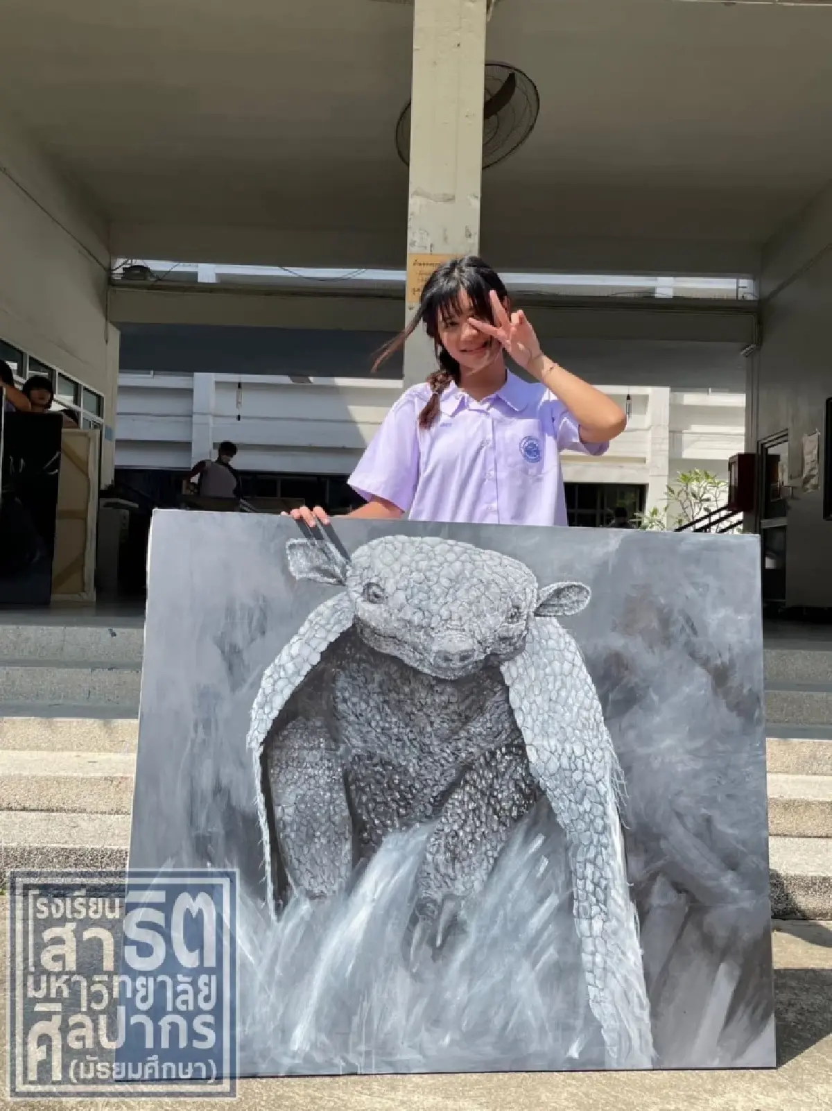 บัญชา อาจารย์ผู้อยู่เบื้องหลัง ภาพวาดอันน่าทึ่งเด็กม.5สาธิต ม.ศิลปากร