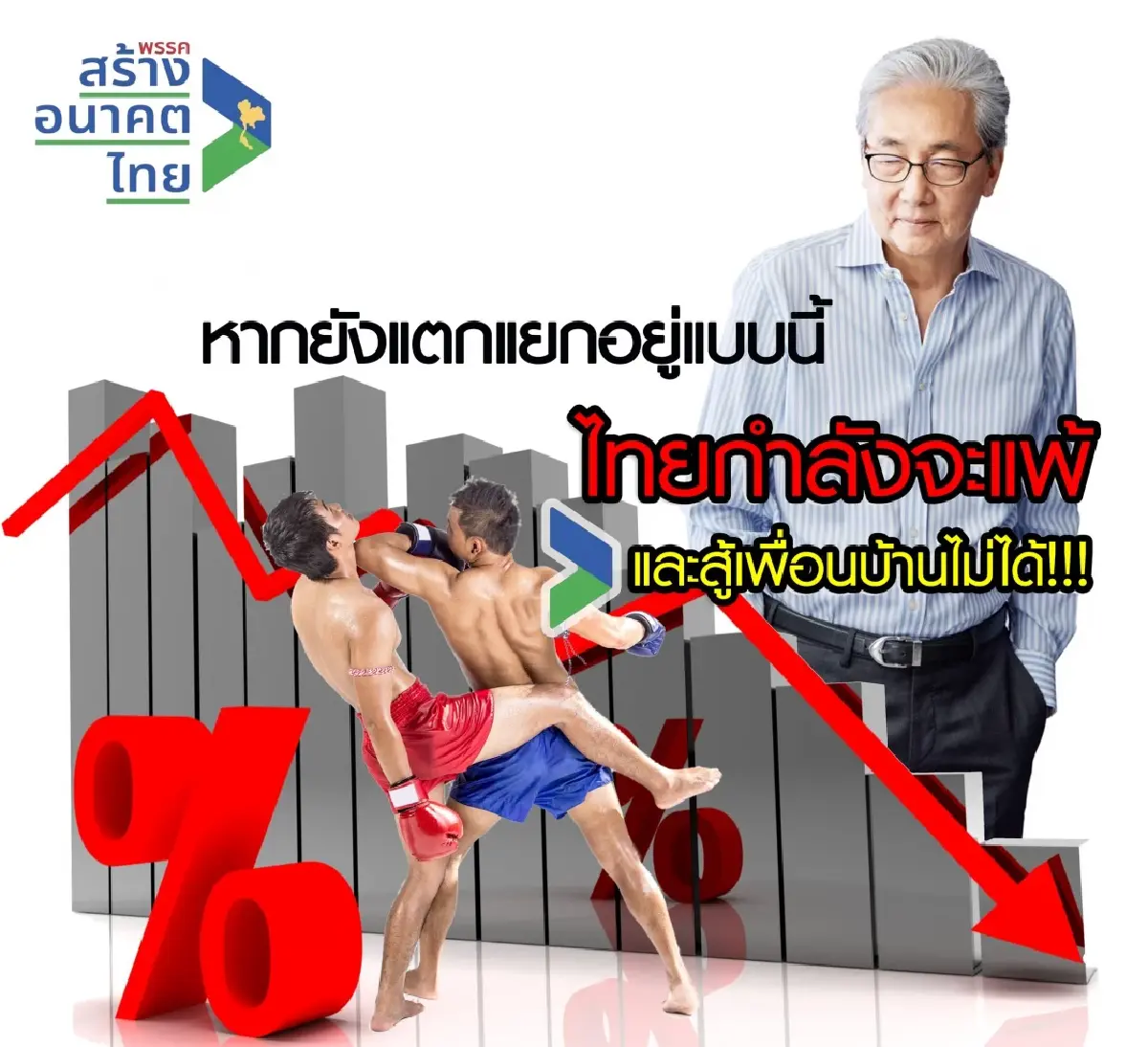 "สมคิด"ชำแหละเศรษฐกิจไทย กำลังจะแพ้เพื่อนบ้าน