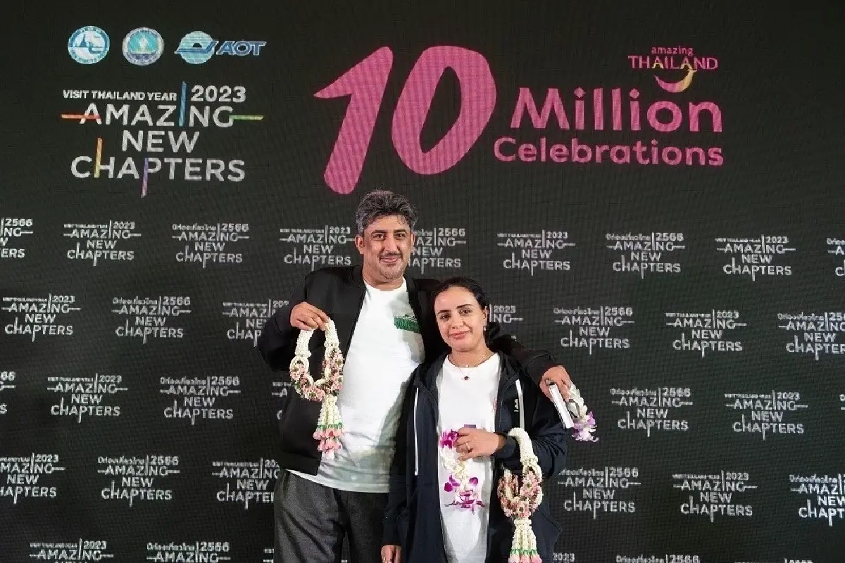 10 ล้านแล้วจ้า! “ประยุทธ์” ร่วมฉลองยอด "ต่างชาติเที่ยวไทย" ตามเป้าปี 65