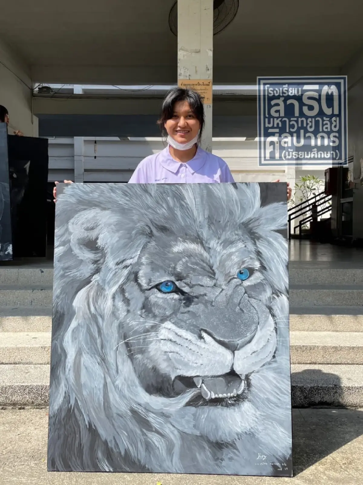 บัญชา อาจารย์ผู้อยู่เบื้องหลัง ภาพวาดอันน่าทึ่งเด็กม.5สาธิต ม.ศิลปากร