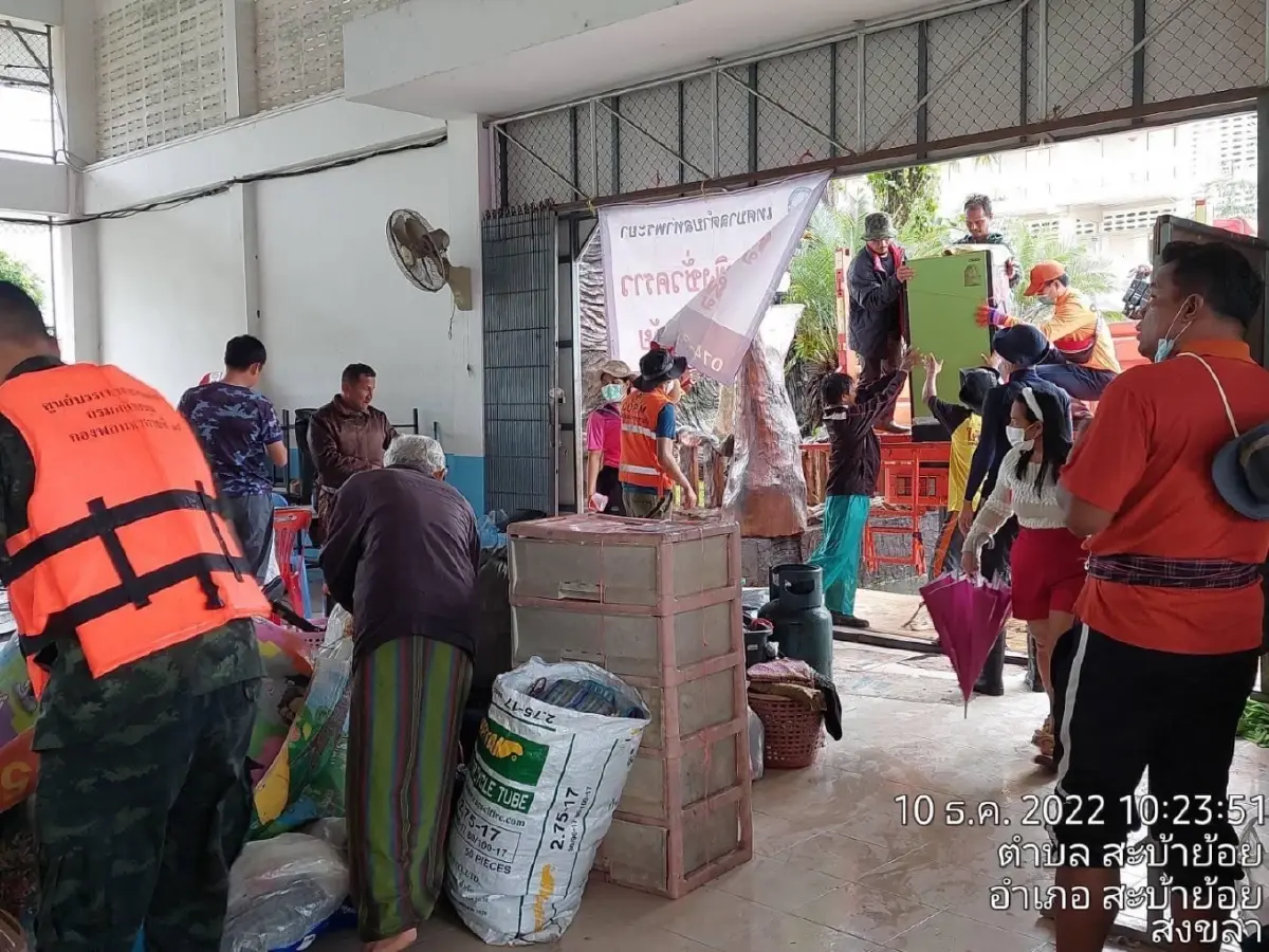 4 จังหวัดภาคใต้ น้ำยังท่วม ปภ.ประสานเร่งระบายน้ำ–ช่วยเหลือผู้ประสบภัย