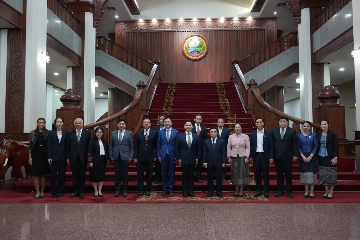 “วราวุธ ศิลปอาชา” เข้าพบ นายกรัฐมนตรี สปป.ลาว แลกเปลี่ยนแนวทางแก้ปัญหาการเปลี่ยนแปลงสภาพภูมิอากาศ