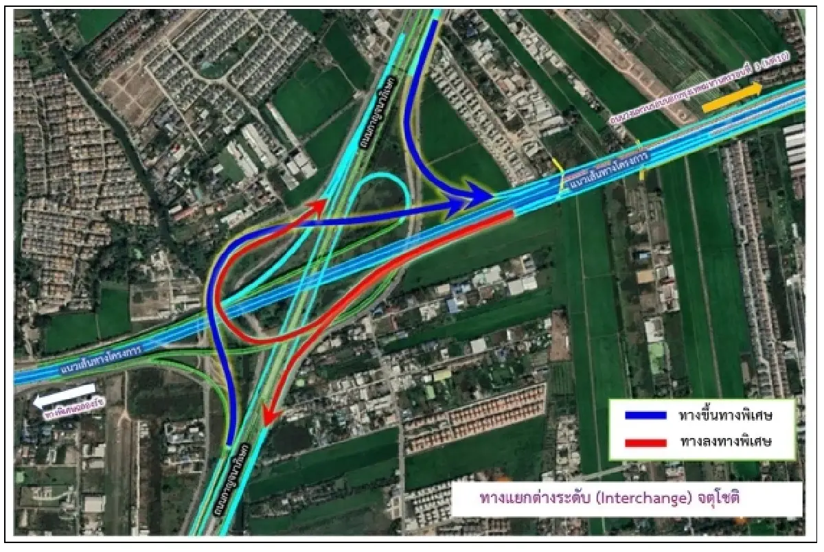 การทางฯ เตรียมเสนอ สศช.พรุ่งนี้ ไฟเขียวทางด่วนสายใหม่ฉลองรัช - นครนายก