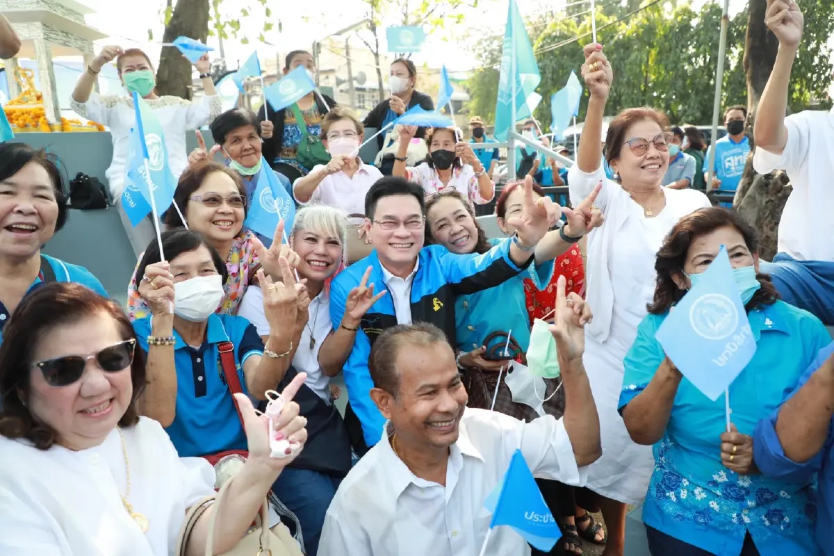 “จุรินทร์”นำทีมเปิดศูนย์เลือกตั้งบางนา ดัน "สุทธิ" สู้ศึก เปิดทีมกทม.3 มีค.