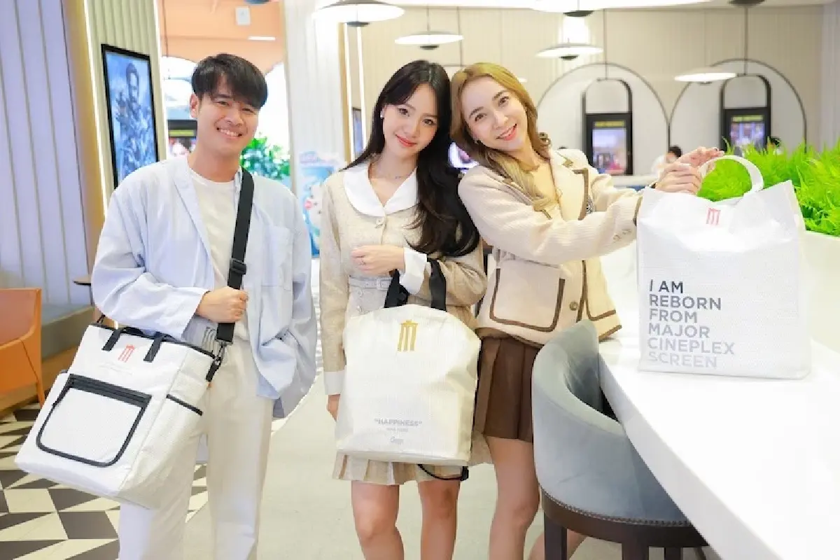 ‘จอหนัง’ เลิกใช้ ไม่เป็นขยะ  'เมเจอร์ ซีนีเพล็กซ์' แปลงสู่กระเป๋ารักษ์โลก