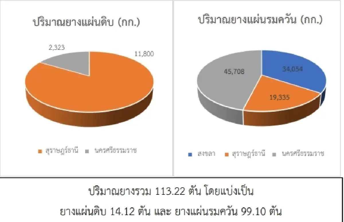 สถานการณ์ยางพารา วันที่ 20 มีนาคม 2566