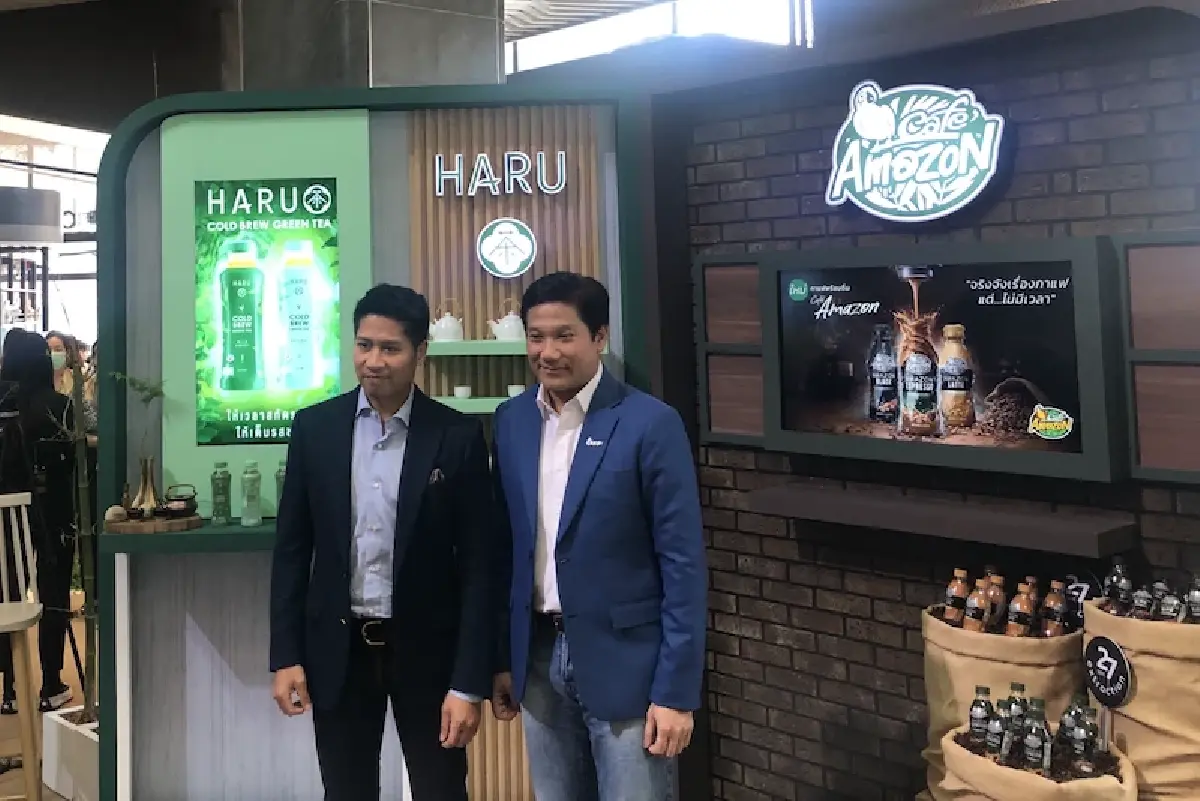 เสิร์ฟคาเฟ่ 'อเมซอน' ลงขวด ควงคู่ชา “ฮารุ Cold Brew”  สินค้าจาก “บุญรอดXโออาร์”