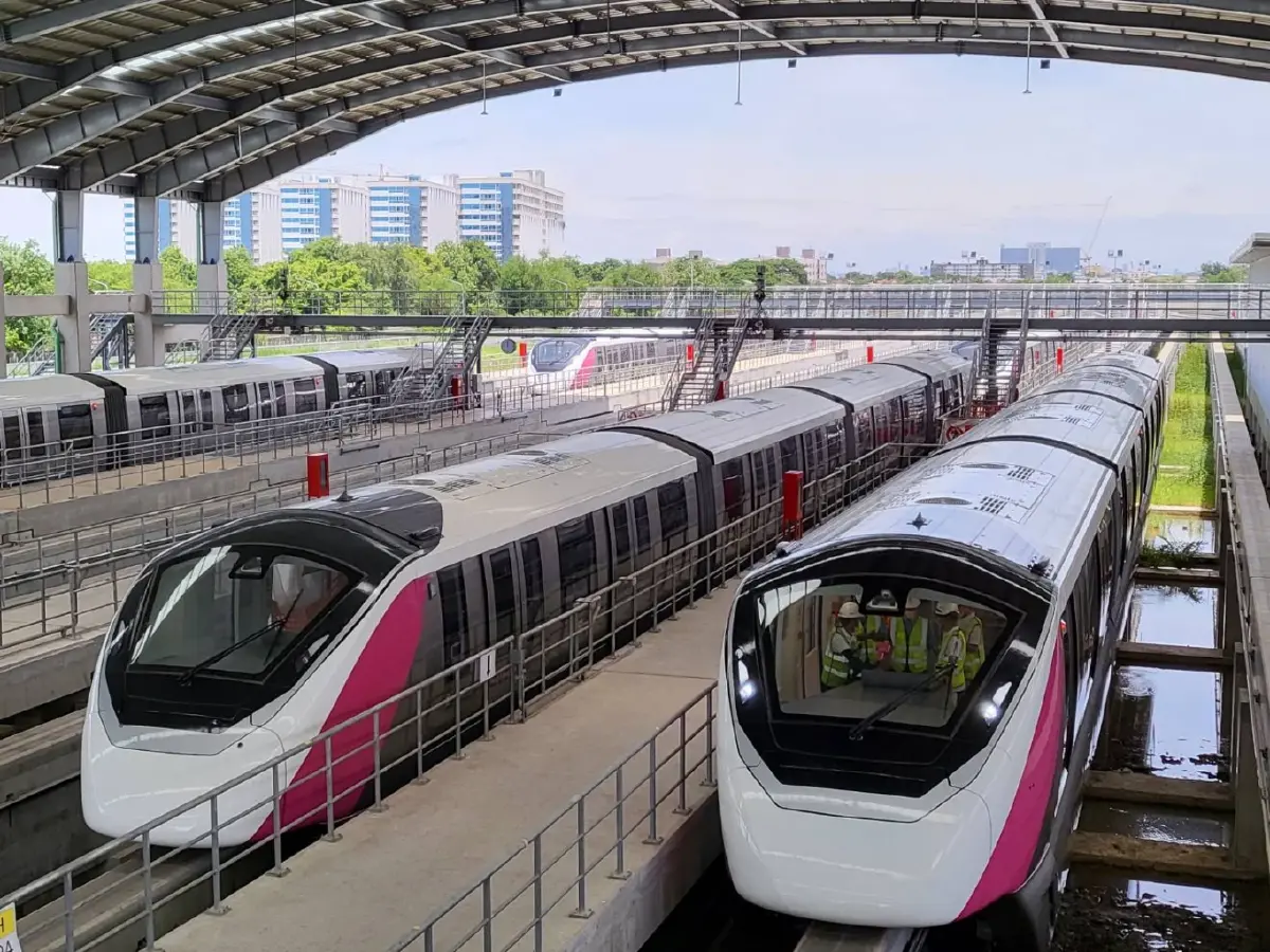 เช็คสถานะรถไฟฟ้า 4 เส้นทาง เม.ย.นี้ เปิดใช้โมโนเรลชมพู – เหลือง