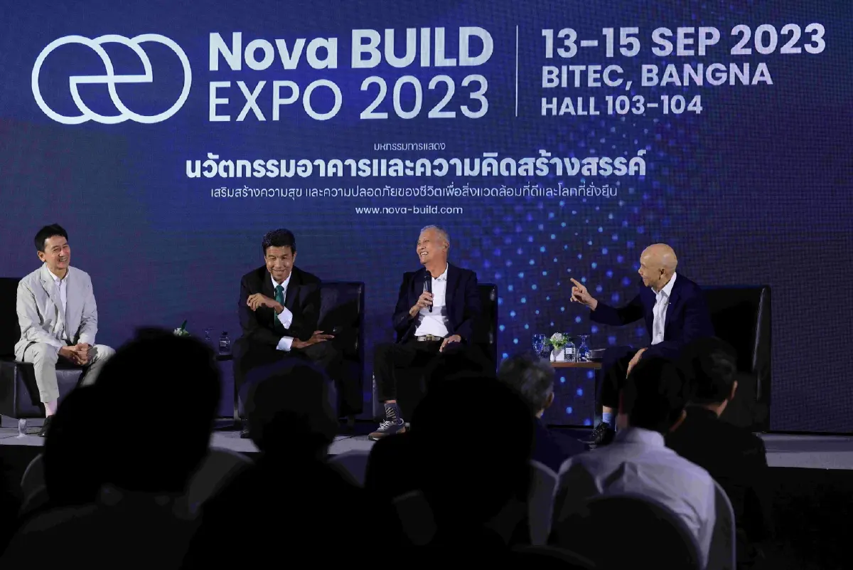 Nova BUILD EXPO เปิดประตูโครงการนำนวัตกรรมสร้างเป็นเป้าหมายสู่ความจริง