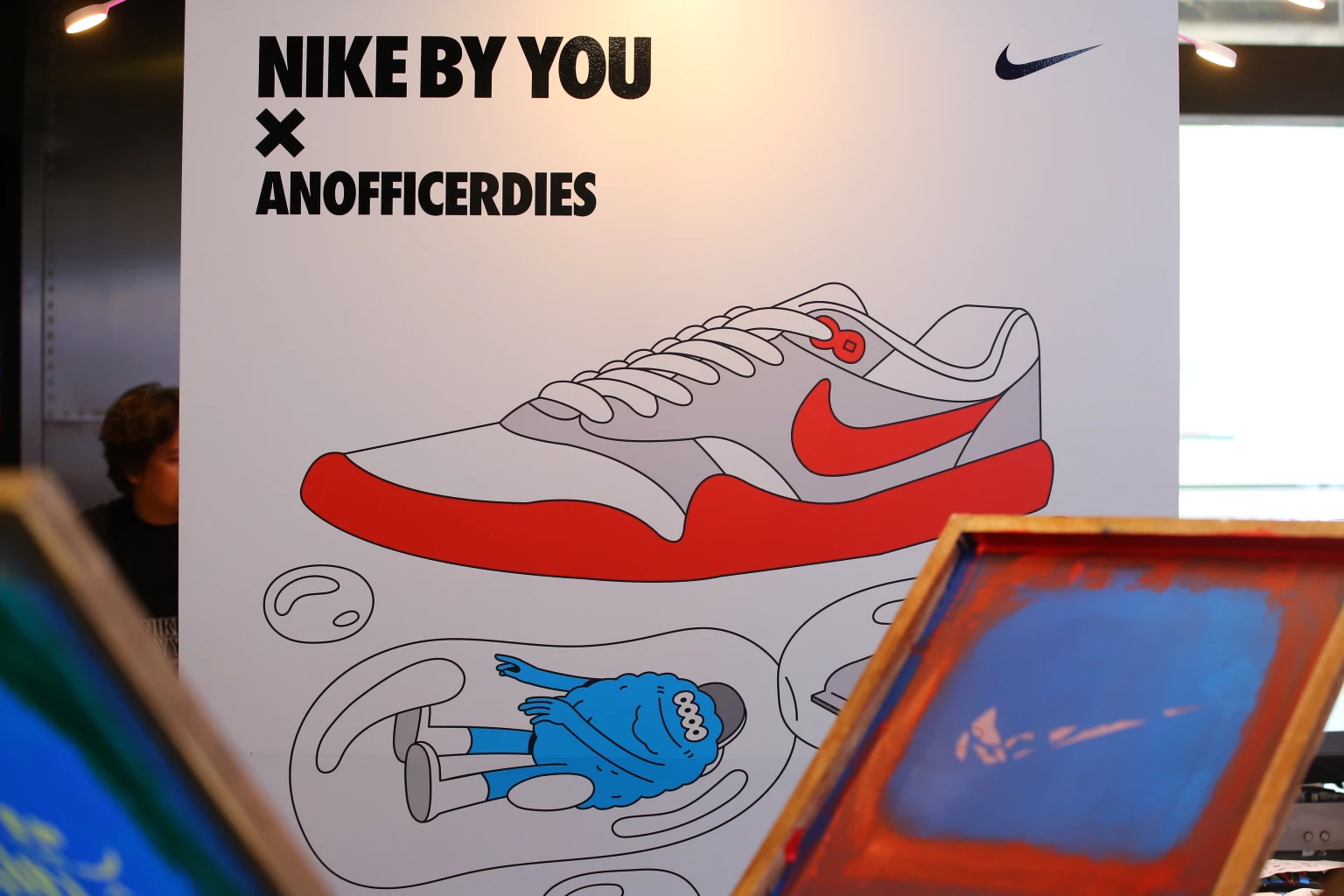 "Nike x AnOfficerDies" การจับมือศิลปินสตรีทอาร์ตไทยโดย "Nike by You"