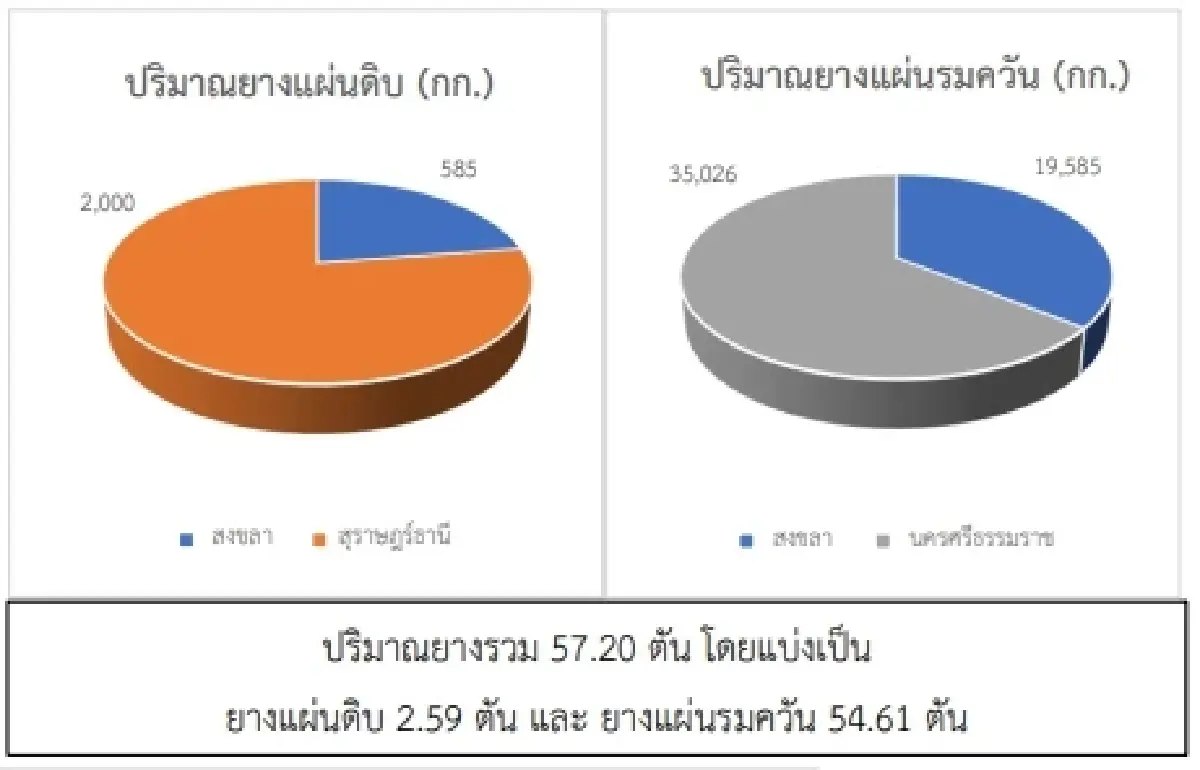 สถานการณ์ยางพารา วันที่ 12 เมษายน 2566