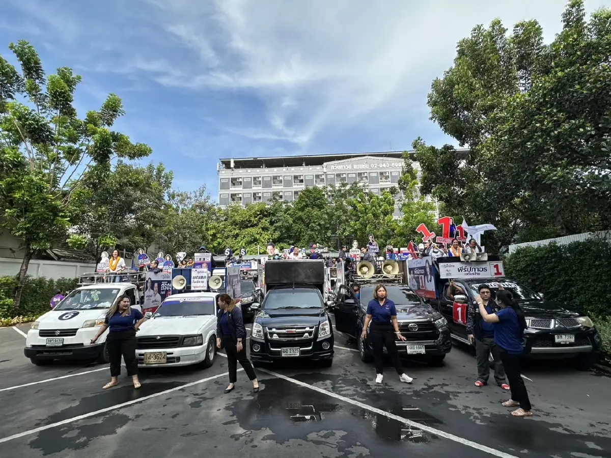 “อนุทิน” ปล่อยคาราวาน ภท.หาเสียงทั่ว กทม. เมิน “ชูวิทย์” ป่วน บอกสีสันดี