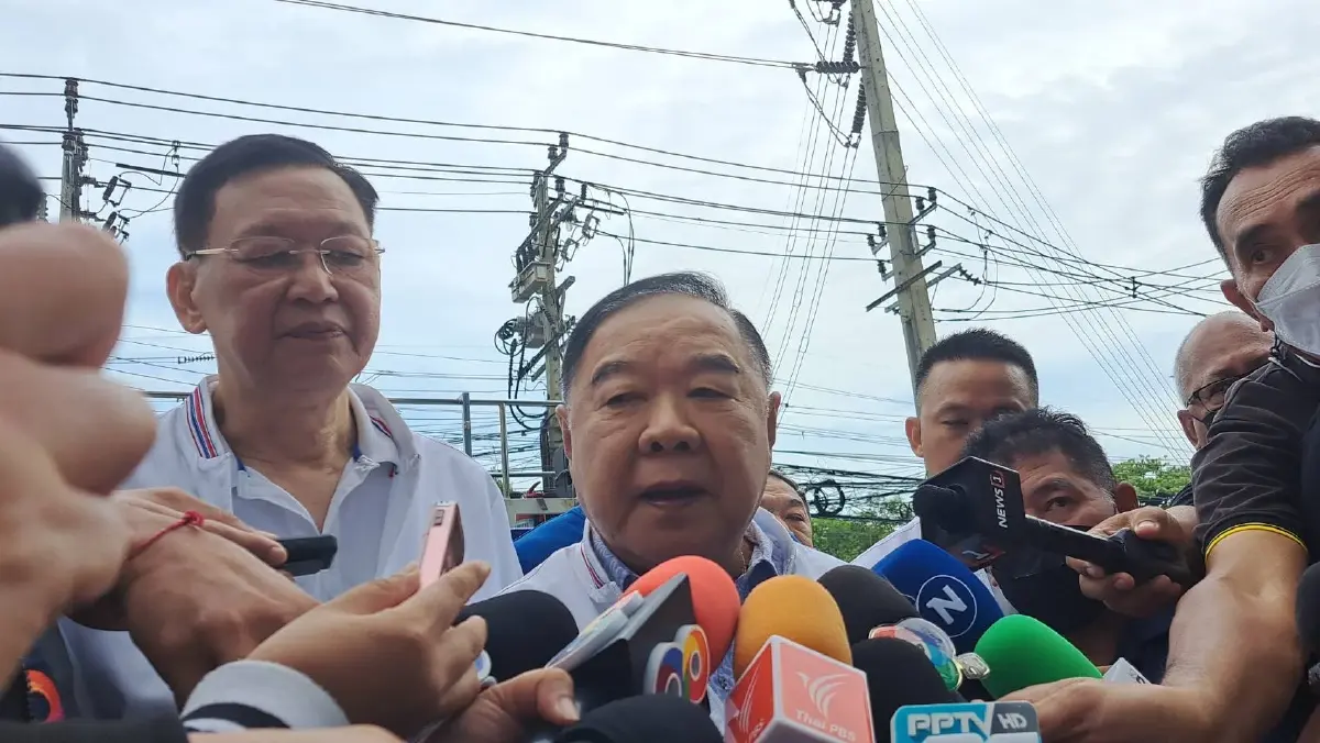 “ประวิตร” ปล่อยคาราวาน พปชร.หาเสียงวันสุดท้าย ฝาก ปชช.เลือกคนดีเข้าสภา