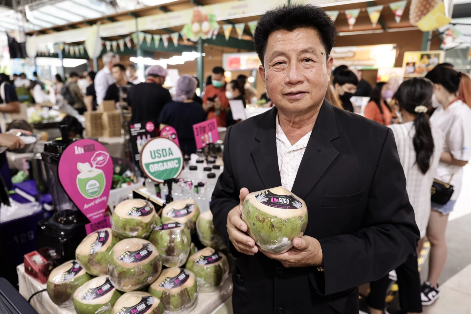 Prayoon Wisutthipaisarn 'Organic coconut' prevents Alzheimer's and slows down aging
