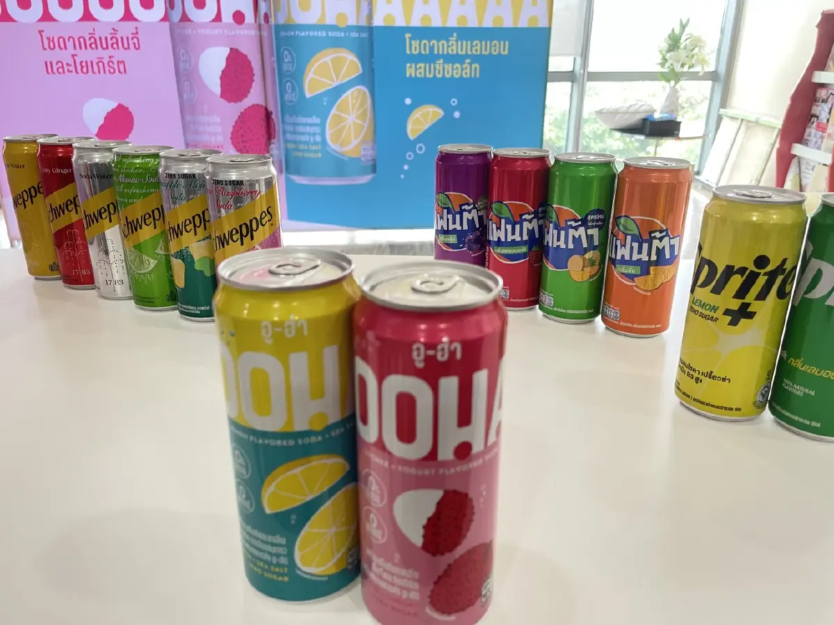 โค้ก รุกเครื่องดื่มน้ำอัดลม 5.60 หมื่นล้านบาท แตกแบรนด์ใหม่ ‘อู-ฮ่า’