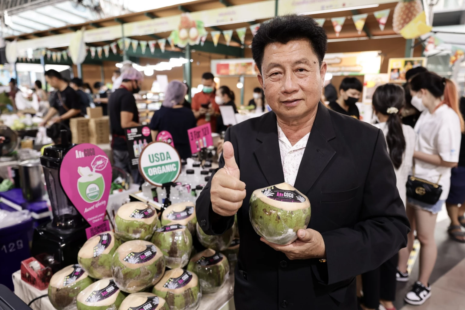 Prayoon Wisutthipaisarn 'Organic coconut' prevents Alzheimer's and slows down aging