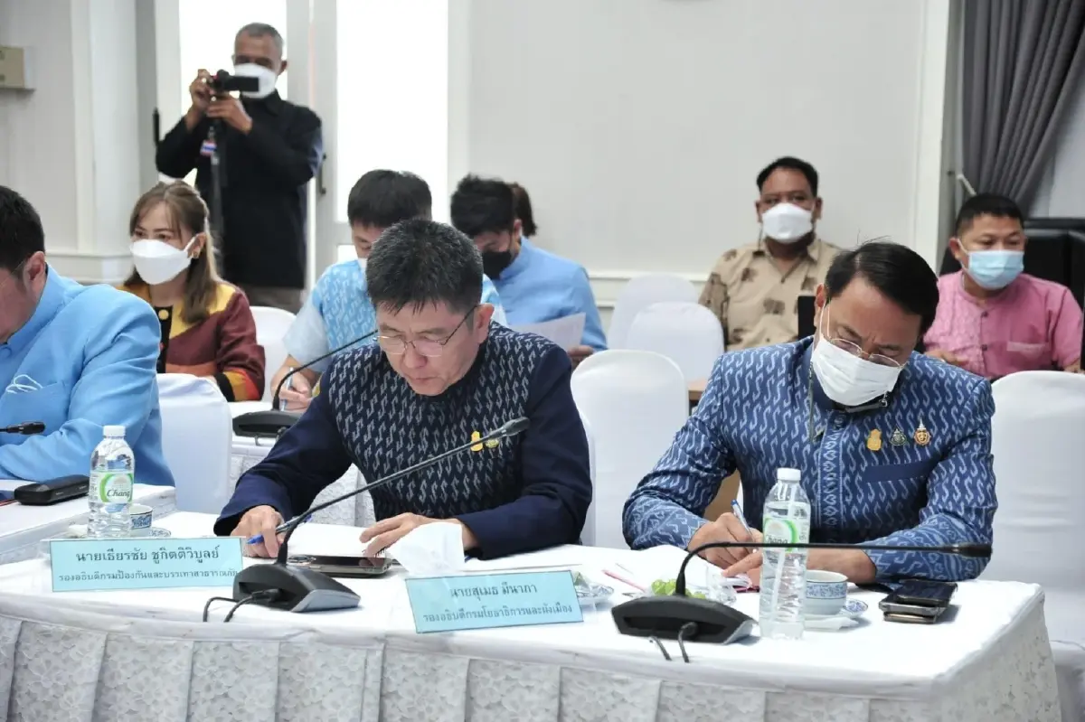 “นายอำเภอคือความหวังของประชาชน” ปลัด มท. เปิดอบรมหลักสูตร “ผู้นำการเปลี่ยนแปลงการขับเคลื่อนศาสตร์พระราชาสู่การพัฒนาที่ยั่งยืน”