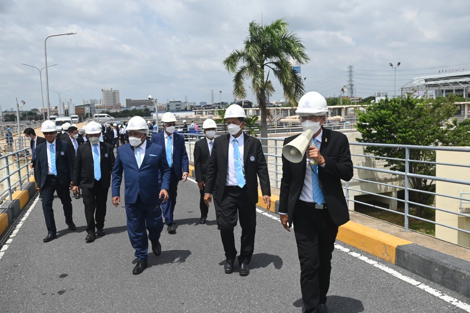 รัฐมนตรีช่วยว่าการกระทรวงมหาดไทย ตรวจเยี่ยม กปน.