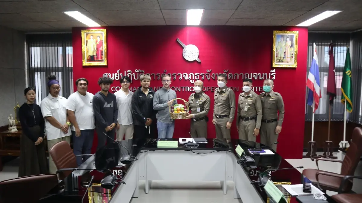 'เนท My mate nate' หอบกระเช้าขอโทษ ผบช.ภาค7 ปมทำคอนเทนต์ไล่ล่าในห้างร้าง