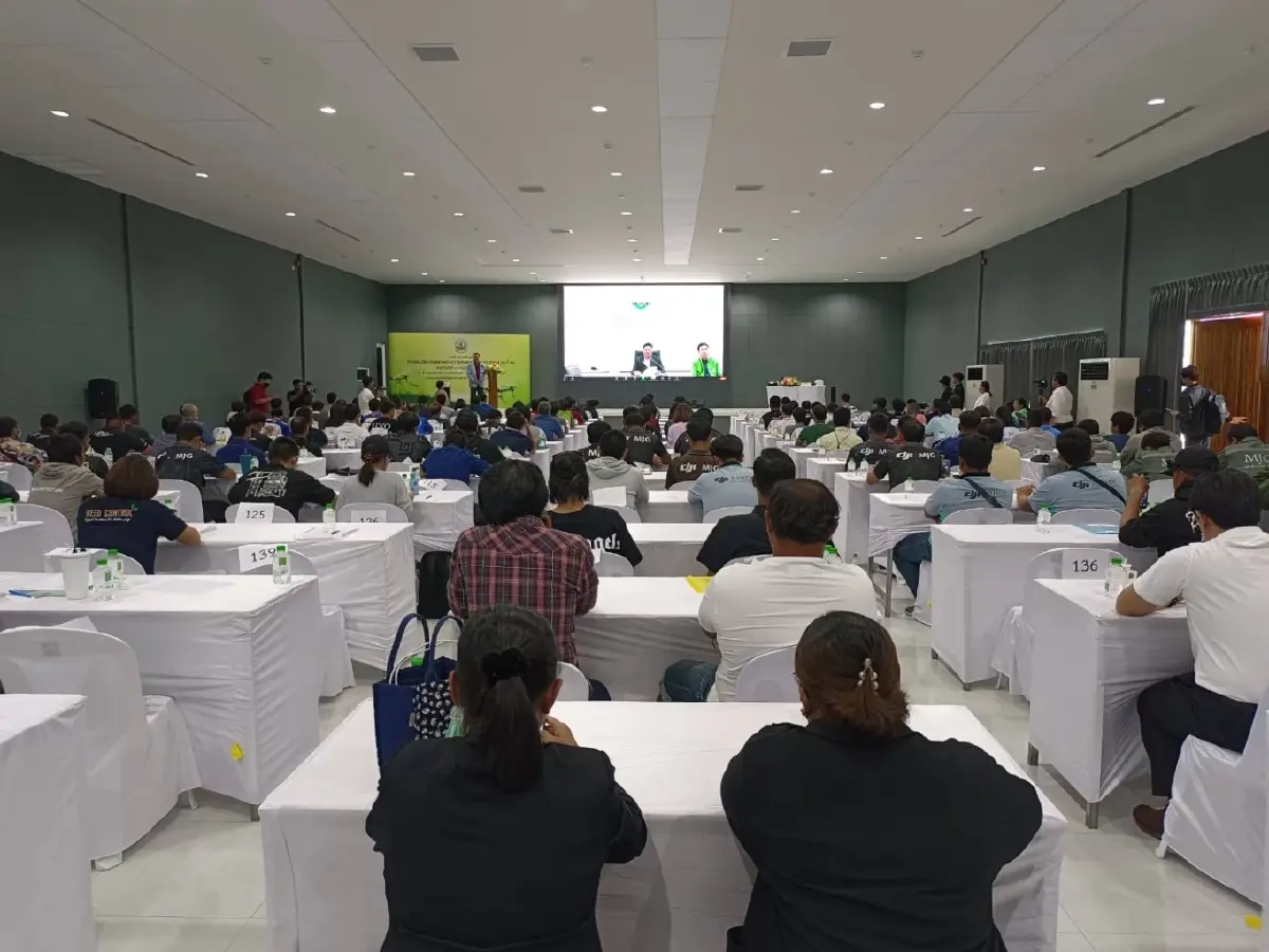 เกษตร แห่ขึ้นทะเบียนโดรนกว่า 9 หมื่นลำ เล็งใช้มาตรการบังคับ ต้องผ่านการอบรม