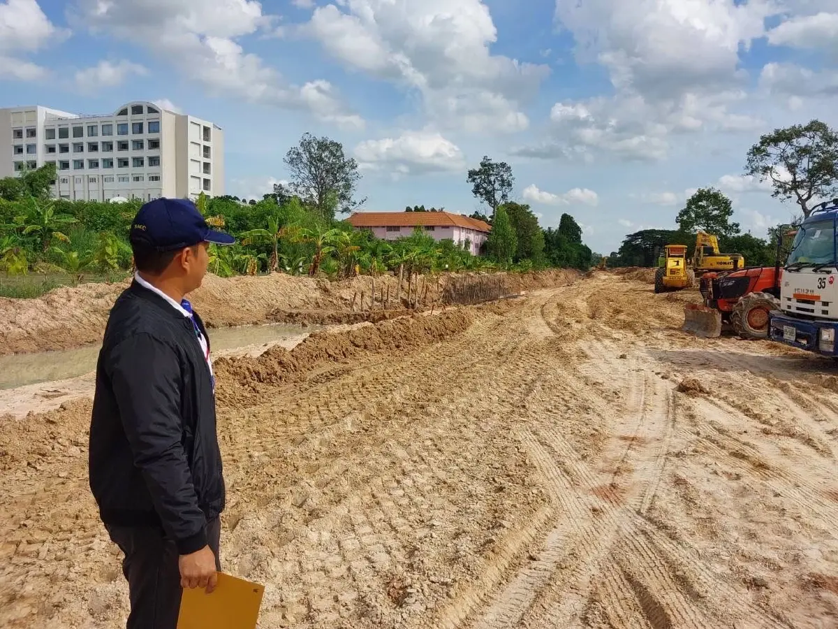 ป.ป.ช.ลุยสอบใกล้ชิด! โครงการสร้างถนนผังเมืองรวมร้อยเอ็ด งบ 570 ล้าน