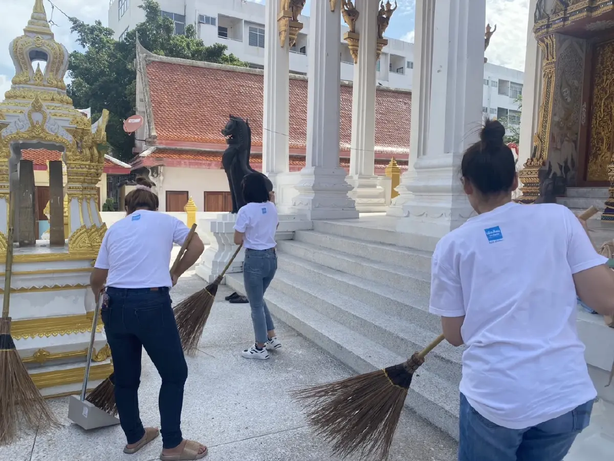 เมืองไทยประกันภัย ร่วมกับ มูลนิธิมาดามแป้ง นำทีมอาสากล้าใหม่ฯ ทำความดีเพื่อแม่