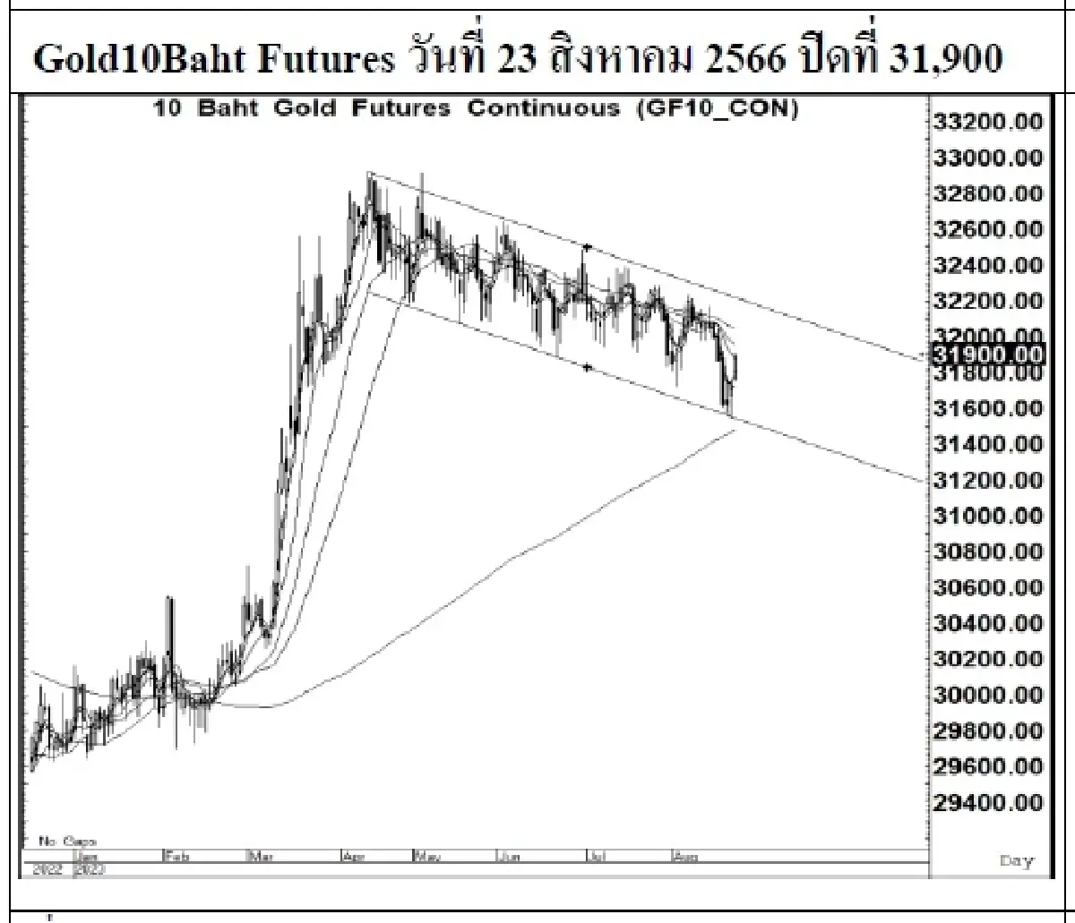 DAILY GOLD Futures : บล.เคจีไอฯ Spot Gold (Dollar/Troy Ounce) +22.42  1919.83