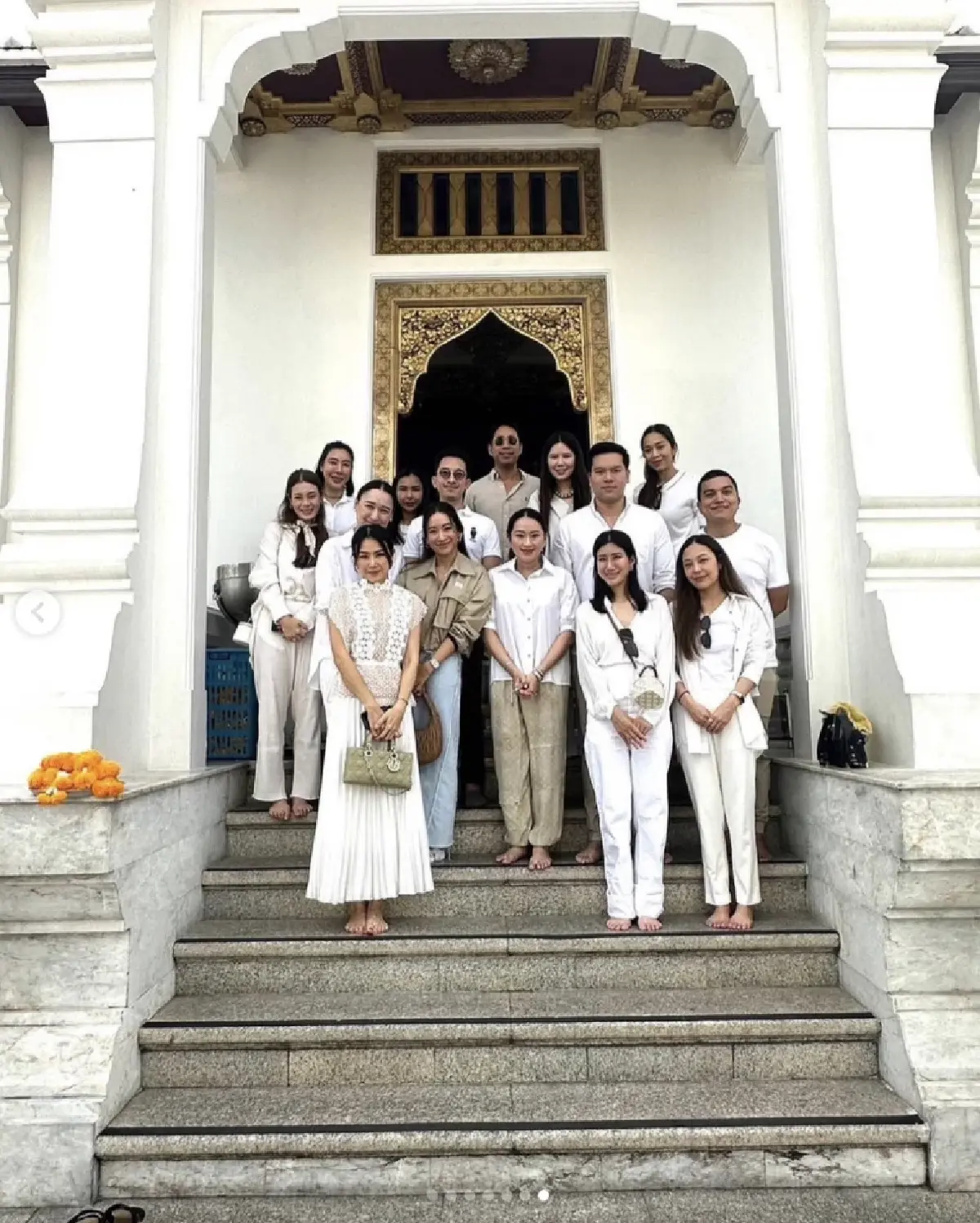 ‘อุ๊งอิ๊ง’ ทำบุญวันเกิด ขอพรพระให้ 'ทักษิณ' กลับบ้านปลอดภัย